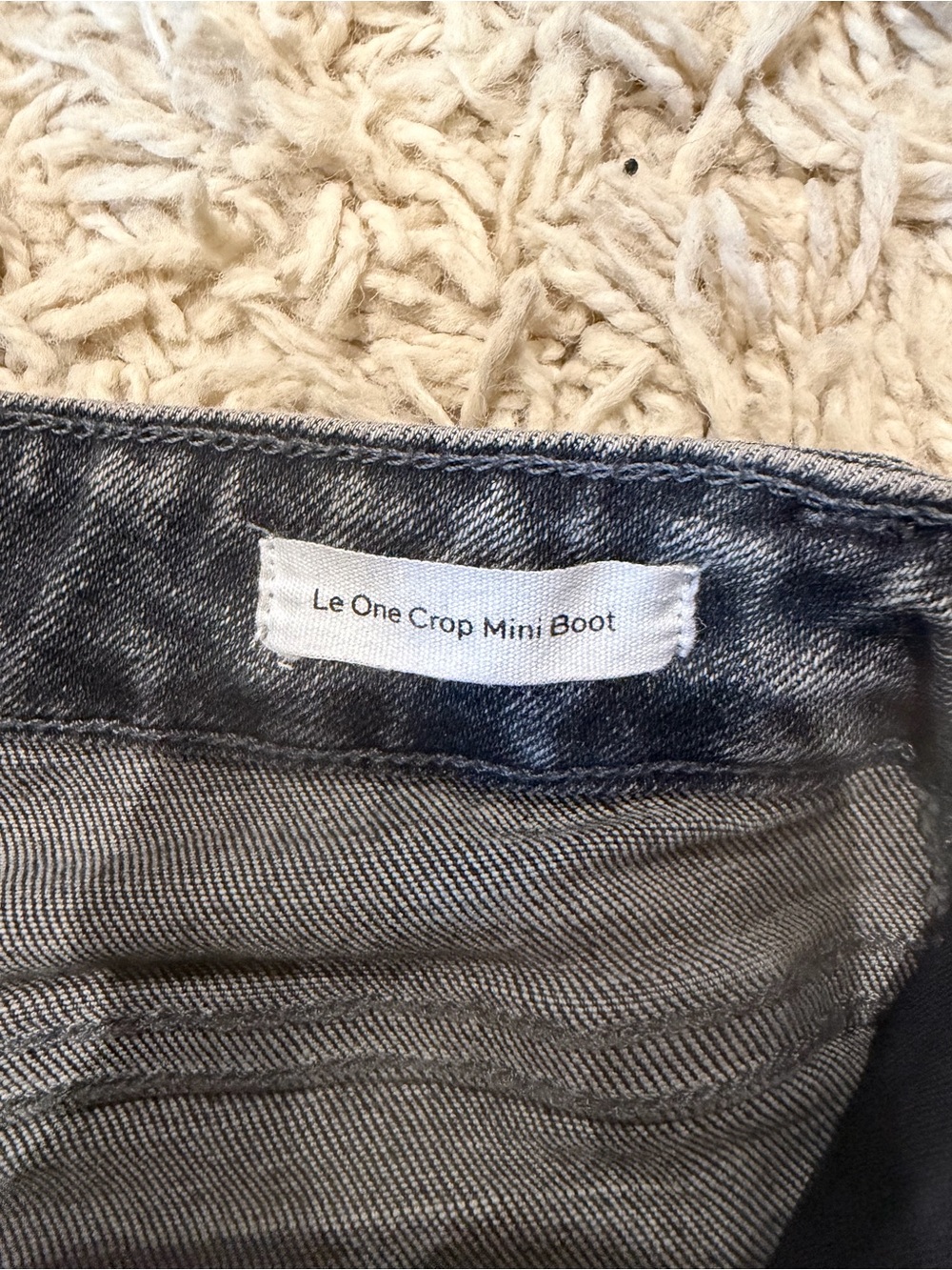 Frame Le One Crop Mini Boot - Picture 3 of 8